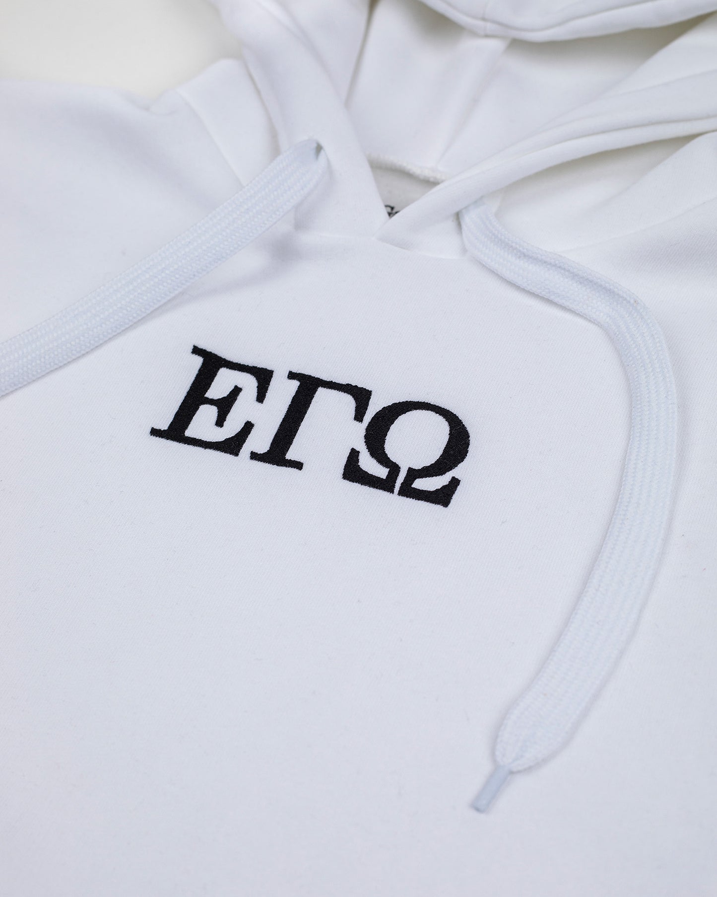 The white hoodie