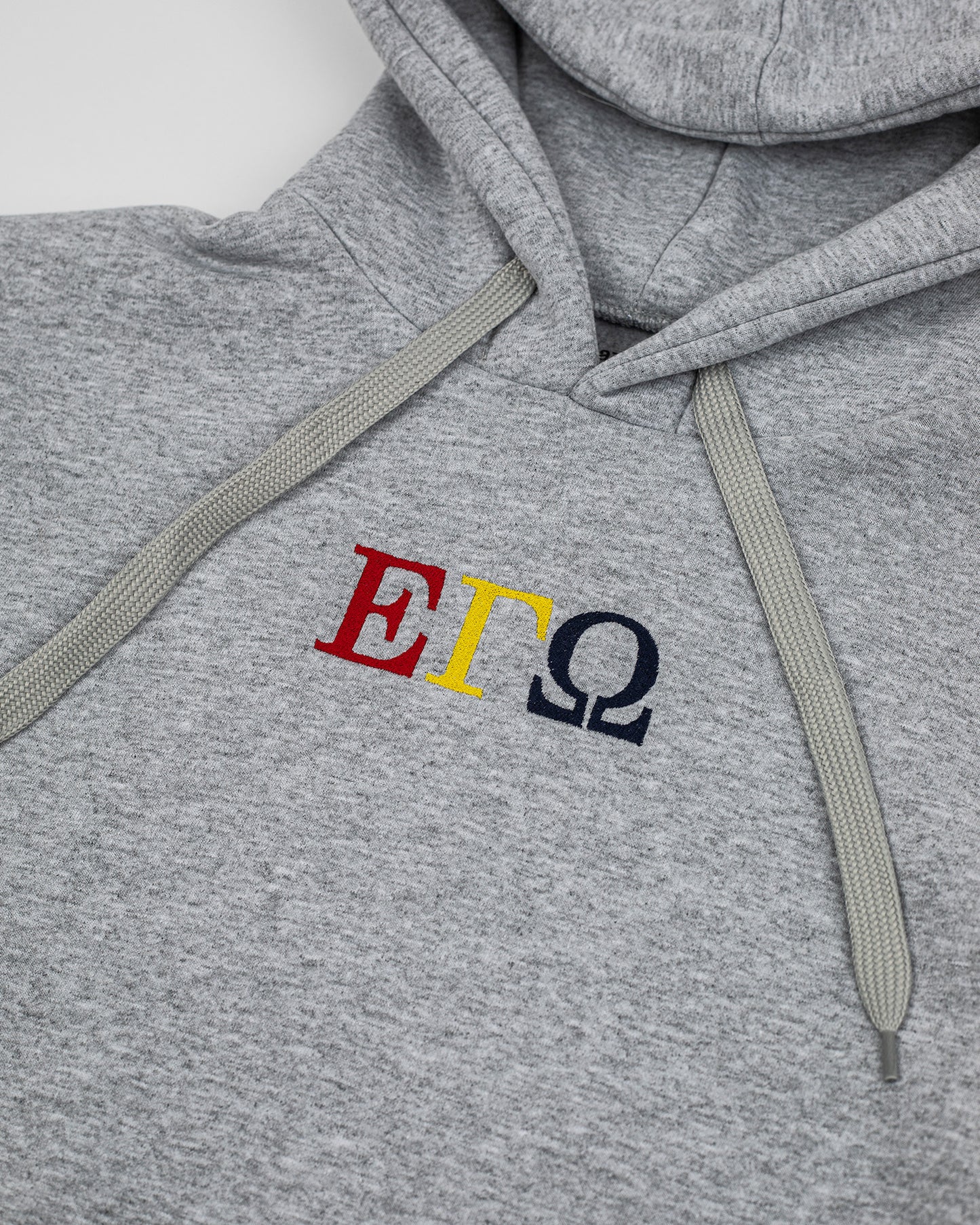 The grey hoodie