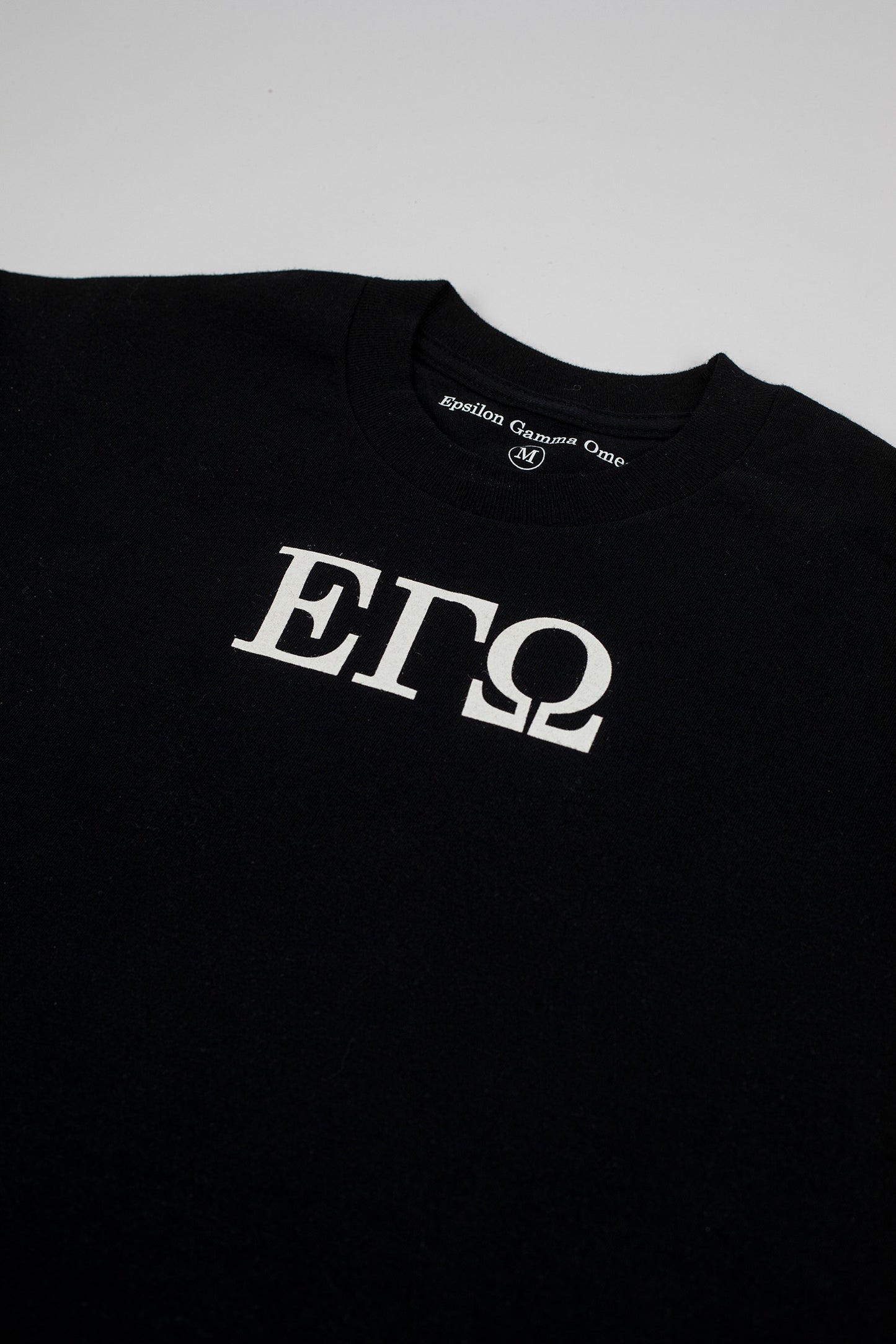The black t-shirt