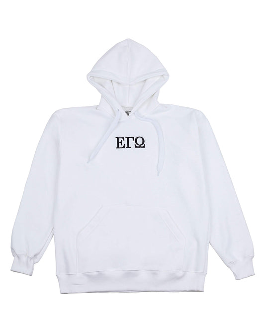 The white hoodie