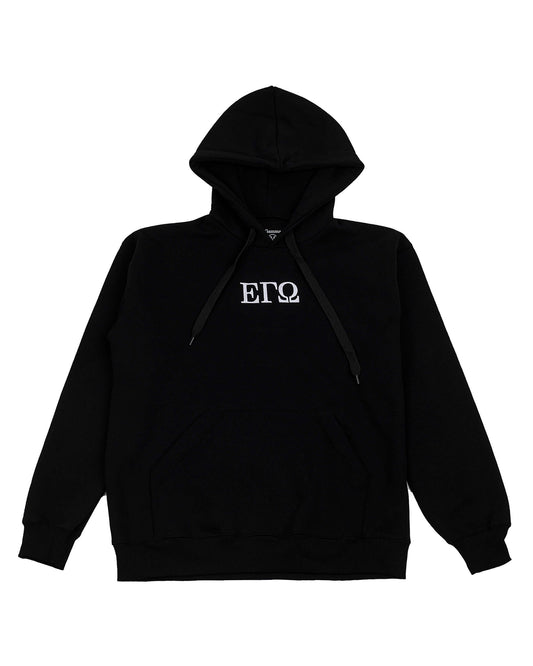 The black hoodie