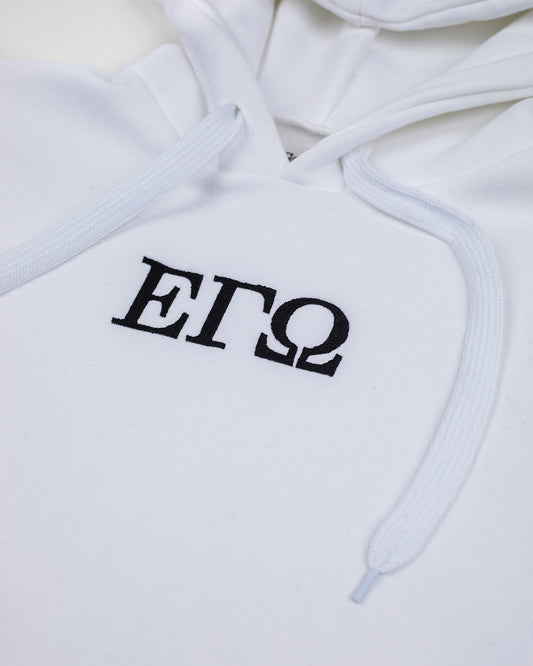 The white hoodie