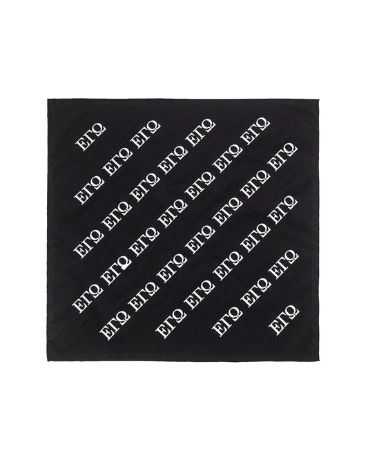 Black full print bandana