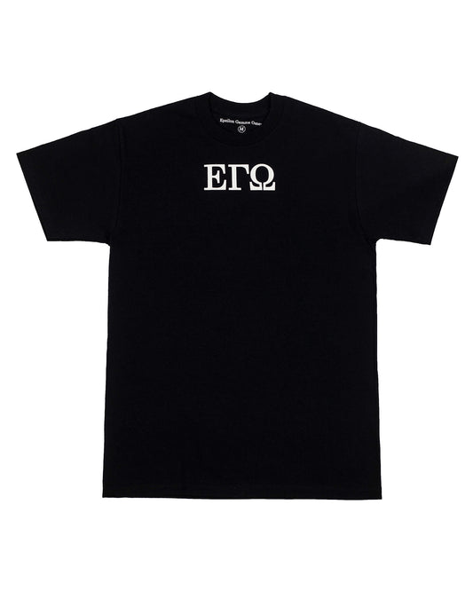 The black t-shirt