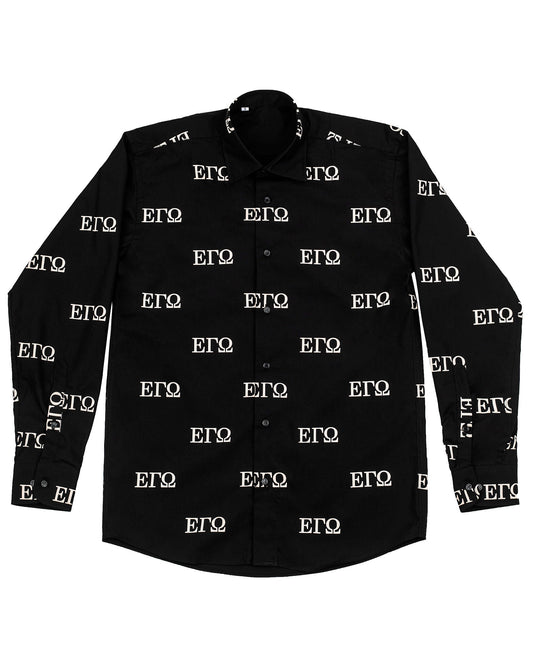 Black full print shirt