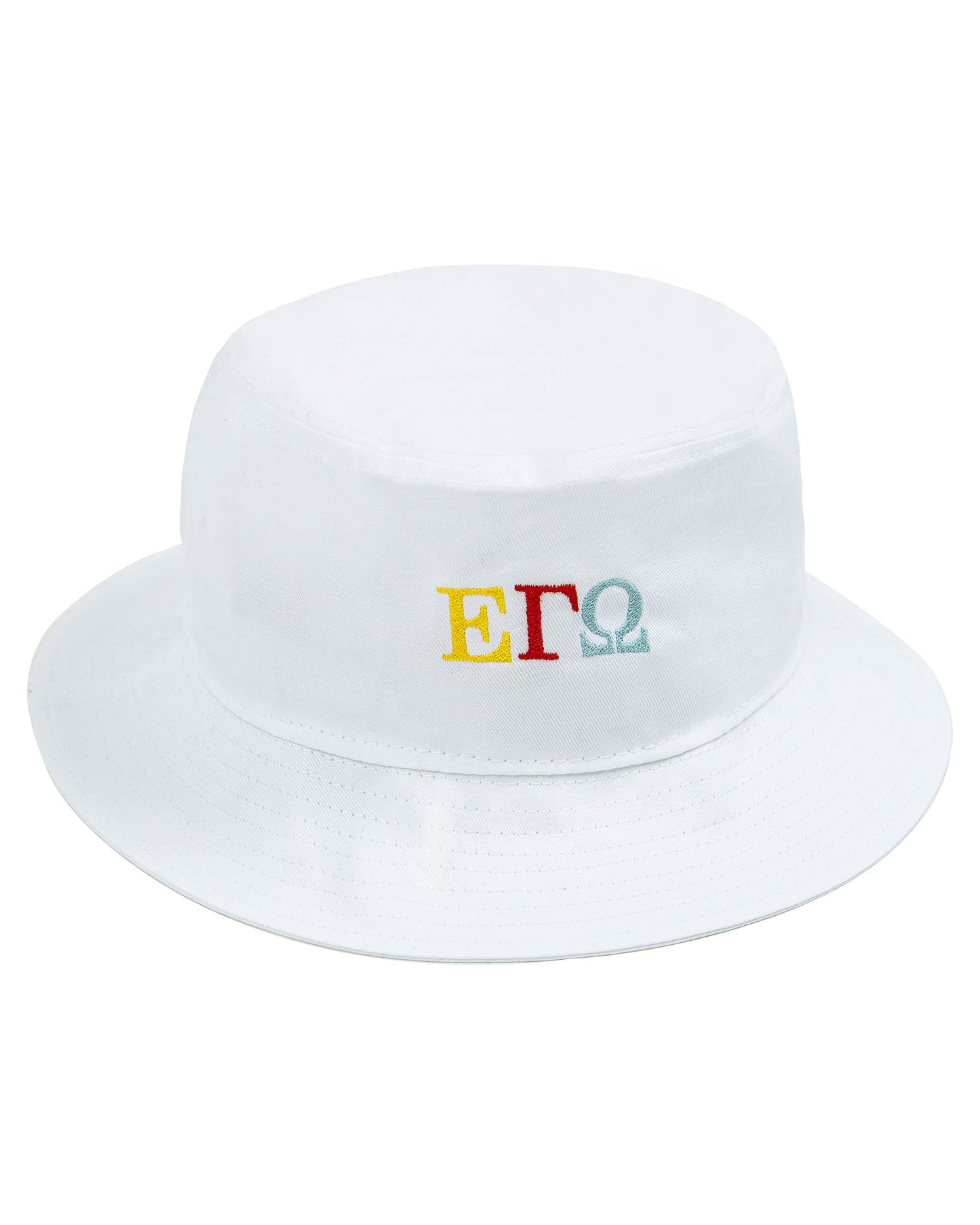 White Colored Bucket Hat