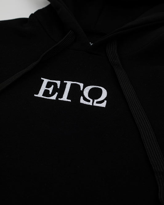 The black hoodie